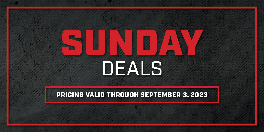 Special: Sunday Deals August 20th 2023